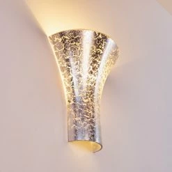 Hofstein Nerola Wandleuchte Silber, 1-flammig 18 Hofstein Nerola Wandleuchte Silber, 1-flammig -Wandleuchten Verkaufsgeschäft nerola wandleuchte h169644 do4 2