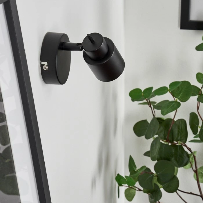 Hofstein Nestavel Wandleuchte LED Schwarz, 1-flammig 11 Hofstein Nestavel Wandleuchte LED Schwarz, 1-flammig – Bild 11