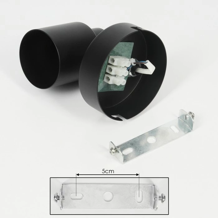 Hofstein Nestavel Wandleuchte LED Schwarz, 1-flammig 5 Hofstein Nestavel Wandleuchte LED Schwarz, 1-flammig – Bild 5