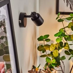 Hofstein Nestavel Wandleuchte LED Schwarz, 1-flammig 17 Hofstein Nestavel Wandleuchte LED Schwarz, 1-flammig -Wandleuchten Verkaufsgeschäft nestavel wandleuchte h3615638 6