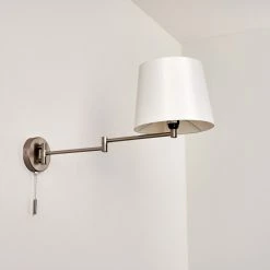 Hofstein Neuville Wandleuchte Nickel-Matt, 1-flammig 30 Hofstein Neuville Wandleuchte Nickel-Matt, 1-flammig -Wandleuchten Verkaufsgeschäft neuville wandleuchte h3292938 do1 14