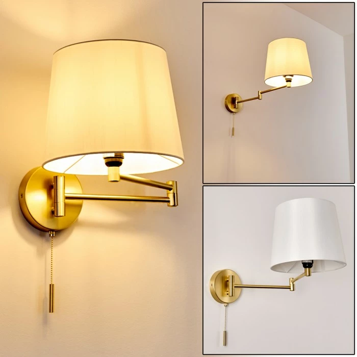 Hofstein Neuville Wandleuchte Messing, 1-flammig 1 Hofstein Neuville Wandleuchte Messing, 1-flammig