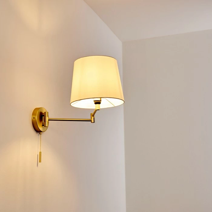 Hofstein Neuville Wandleuchte Messing, 1-flammig 13 Hofstein Neuville Wandleuchte Messing, 1-flammig – Bild 13