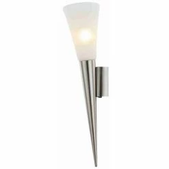 Nino Leuchten RADUZ Wandleuchte LED Nickel-Matt, 1-flammig