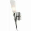 Nino Leuchten RIVERPOOL Wandleuchte LED Nickel-Matt, 1-flammig