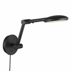 Nordlux BEND Wandleuchte LED Schwarz, 1-flammig -Wandleuchten Verkaufsgeschäft nordlux bend wandleuchte 2112751003 2