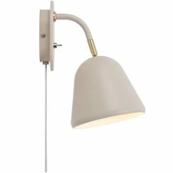 Nordlux FLEUR Wandleuchte Beige, 1-flammig -Wandleuchten Verkaufsgeschäft nordlux fleur wandleuchte 2112101001 3