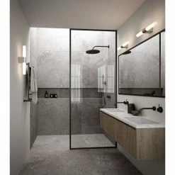 Nordlux HELVA Wandleuchte LED Chrom, 1-flammig