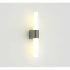 Nordlux HELVA Wandleuchte LED Nickel-Matt, 1-flammig -Wandleuchten Verkaufsgeschäft nordlux helva wandleuchte 2015321055 3