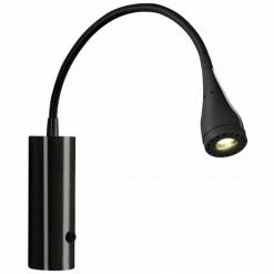 Nordlux MENTO Wandleuchte LED Schwarz, 1-flammig -Wandleuchten Verkaufsgeschäft nordlux mento wandleuchte 75531003 2