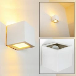 Hofstein Noto Wandleuchte Weiß, 1-flammig -Wandleuchten Verkaufsgeschäft noto wandleuchte h15 2