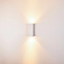 Hofstein Nuovodi Wandleuchte Weiß, 2-flammig -Wandleuchten Verkaufsgeschäft nuovodi wandleuchte h169439 do4 8