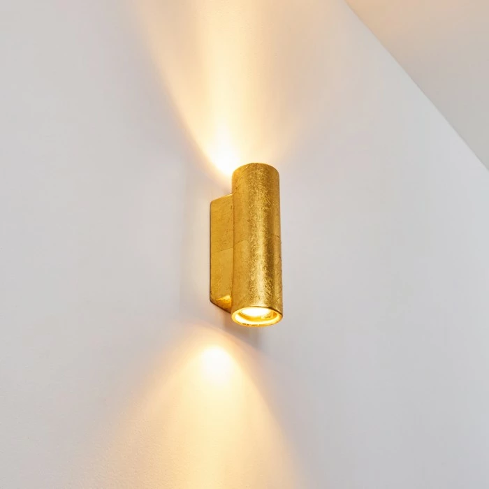 Hofstein Nuovodi Wandleuchte Gold, 2-flammig 4 Hofstein Nuovodi Wandleuchte Gold, 2-flammig – Bild 4