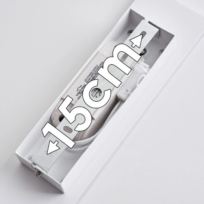 Hofstein Obion Wandleuchte LED Weiß, 2-flammig 24 Hofstein Obion Wandleuchte LED Weiß, 2-flammig – Bild 24