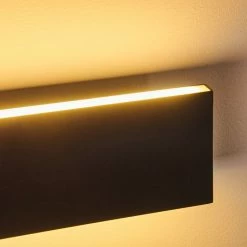 Hofstein Obion Wandleuchte LED Anthrazit, 2-flammig -Wandleuchten Verkaufsgeschäft obion wandleuchte h3307854 21