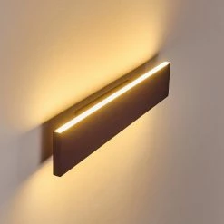 Hofstein Obion Wandleuchte LED Rostfarben, 2-flammig -Wandleuchten Verkaufsgeschäft obion wandleuchte h3307878 11