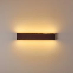 Hofstein Obion Wandleuchte LED Rostfarben, 2-flammig -Wandleuchten Verkaufsgeschäft obion wandleuchte h3307878 12