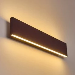 Hofstein Obion Wandleuchte LED Rostfarben, 2-flammig -Wandleuchten Verkaufsgeschäft obion wandleuchte h3307878 2