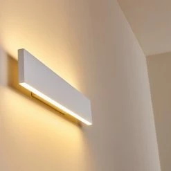 Hofstein Obion Wandleuchte LED Weiß, 2-flammig 40 Hofstein Obion Wandleuchte LED Weiß, 2-flammig -Wandleuchten Verkaufsgeschäft obion wandleuchte h3307892 17