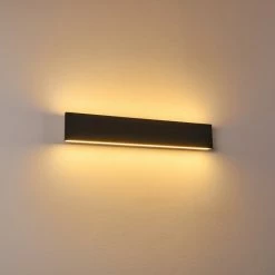 Hofstein Obion Wandleuchte LED Schwarz, 2-flammig -Wandleuchten Verkaufsgeschäft obion wandleuchte h3307915 6