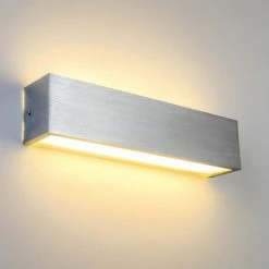 Hofstein Olbia Wandleuchte LED Aluminium, 1-flammig -Wandleuchten Verkaufsgeschäft olbia wandleuchte h165721 2
