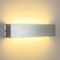 Hofstein Olbia Wandleuchte LED Aluminium, 1-flammig -Wandleuchten Verkaufsgeschäft olbia wandleuchte h165721 5