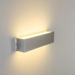 Hofstein Olbia Wandleuchte LED Aluminium, 1-flammig -Wandleuchten Verkaufsgeschäft olbia wandleuchte h165721 6