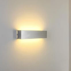 Hofstein Olbia Wandleuchte LED Aluminium, 1-flammig -Wandleuchten Verkaufsgeschäft olbia wandleuchte h165721 8