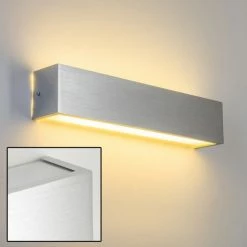 Hofstein Olbia Wandleuchte LED Aluminium, 1-flammig
