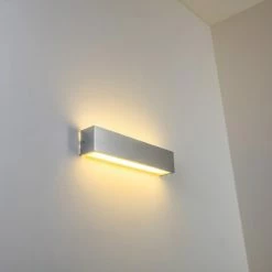 Hofstein Olbia Wandleuchte LED Aluminium, 1-flammig -Wandleuchten Verkaufsgeschäft olbia wandleuchte h165738 10