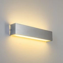 Hofstein Olbia Wandleuchte LED Aluminium, 1-flammig -Wandleuchten Verkaufsgeschäft olbia wandleuchte h165738 2