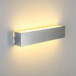 Hofstein Olbia Wandleuchte LED Aluminium, 1-flammig -Wandleuchten Verkaufsgeschäft olbia wandleuchte h165738 4