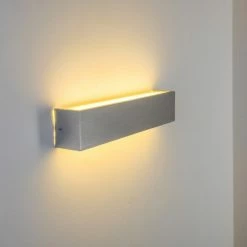 Hofstein Olbia Wandleuchte LED Aluminium, 1-flammig -Wandleuchten Verkaufsgeschäft olbia wandleuchte h165738 6