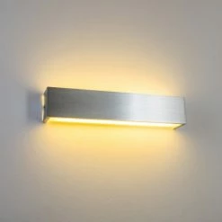 Hofstein Olbia Wandleuchte LED Aluminium, 1-flammig -Wandleuchten Verkaufsgeschäft olbia wandleuchte h165738 7