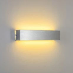 Hofstein Olbia Wandleuchte LED Aluminium, 1-flammig -Wandleuchten Verkaufsgeschäft olbia wandleuchte h165738 8