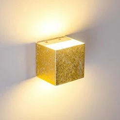 Hofstein Olbia Wandleuchte LED Gold, 1-flammig -Wandleuchten Verkaufsgeschäft olbia wandleuchte h166261 8