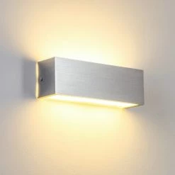 Hofstein Olbia Wandleuchte LED Aluminium, 1-flammig -Wandleuchten Verkaufsgeschäft olbia wandleuchte h377 2
