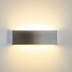 Hofstein Olbia Wandleuchte LED Aluminium, 1-flammig -Wandleuchten Verkaufsgeschäft olbia wandleuchte h377 3