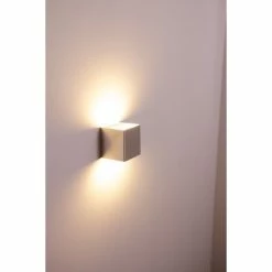 Hofstein Olbia Wandleuchte LED Aluminium, 1-flammig -Wandleuchten Verkaufsgeschäft olbia wandleuchte h378 12