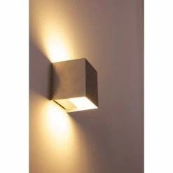 Hofstein Olbia Wandleuchte LED Aluminium, 1-flammig -Wandleuchten Verkaufsgeschäft olbia wandleuchte h378 2