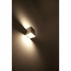 Hofstein Olbia Wandleuchte LED Aluminium, 1-flammig -Wandleuchten Verkaufsgeschäft olbia wandleuchte h378 6