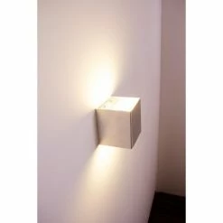 Hofstein Olbia Wandleuchte LED Aluminium, 1-flammig -Wandleuchten Verkaufsgeschäft olbia wandleuchte h378 7