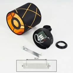 Hofstein Opatija Wandleuchte Schwarz, 1-flammig -Wandleuchten Verkaufsgeschäft opatija wandleuchte h3414613 4