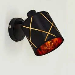 Hofstein Opatija Wandleuchte Schwarz, 1-flammig -Wandleuchten Verkaufsgeschäft opatija wandleuchte h3414613 7