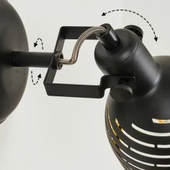 Hofstein Osina Wandleuchte Schwarz, 1-flammig -Wandleuchten Verkaufsgeschäft osina wandleuchte h3017562 2