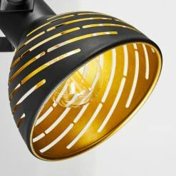 Hofstein Osina Wandleuchte Schwarz, 1-flammig -Wandleuchten Verkaufsgeschäft osina wandleuchte h3017562 5