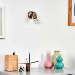 Hofstein Oula Wandleuchte LED Nickel-Matt, 1-flammig 19 Hofstein Oula Wandleuchte LED Nickel-Matt, 1-flammig -Wandleuchten Verkaufsgeschäft oula wandleuchte h3394946 9