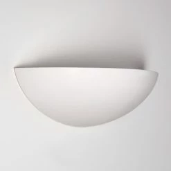 Hofstein Ovalle Wandleuchte Weiß, 1-flammig -Wandleuchten Verkaufsgeschäft ovalle wandleuchte h3266380 do4 11