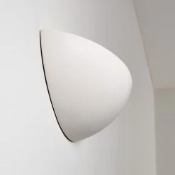 Hofstein Ovalle Wandleuchte Weiß, 1-flammig -Wandleuchten Verkaufsgeschäft ovalle wandleuchte h3266380 do4 13