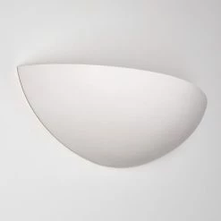 Hofstein Ovalle Wandleuchte Weiß, 1-flammig -Wandleuchten Verkaufsgeschäft ovalle wandleuchte h3266380 do4 4